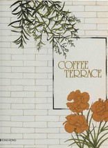 Coffee Terrace Breakfast Menu Hyatt Regency Hong Kong China 1980&#39;s - £17.46 GBP