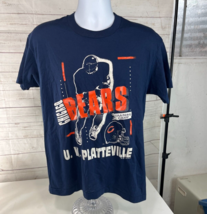 Vintage Chicago Bears NFL Football T-Shirt Single Stitch Blue Screen Stars XL - £19.45 GBP