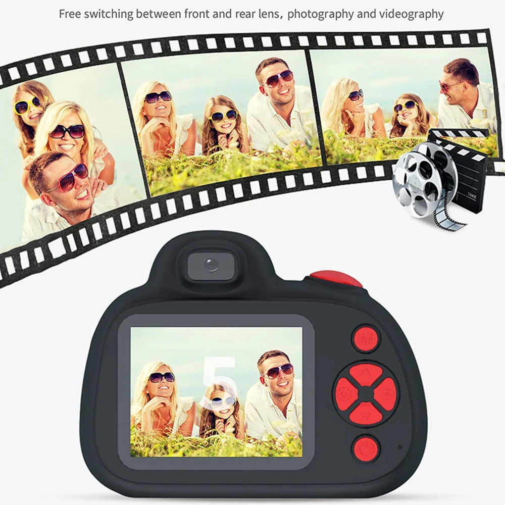 2.4 Inch Hd Digital Camera Mini Educational Toys For Kids Mini Video Photo - £69.72 GBP