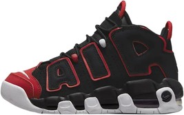 Nike Big Kid Air More Uptempo GS Basketball Trainers Shoes,Black/White,7Y - $140.00