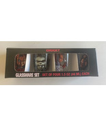 Child’s Play 2 Chucky Shot Glasses Halloween Horror new in box set of 4 ... - $24.75