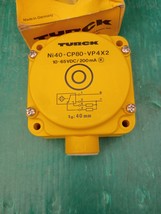 TURCK NI40-CP80-VP4X2 Proximity Switch Sensor 4-Wire 10-65VDC / 200mA - $44.55