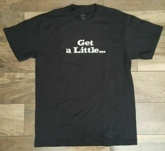 Get A Little Rich Little Jimmy Stewart &amp; Friends Black T-Shirt Adult Size M - $12.66