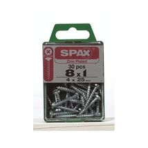 SPAX No. 8 x 1 in. L Phillips/Square Pan Head Zinc-Plated Steel Multi-Pu... - $31.05 CAD