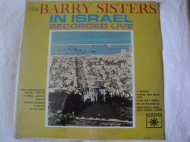 Barry Sisters In Israel - Recorded Live [Vinyl] - $88.96 MXN