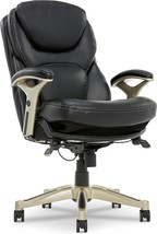 Serta Ergonomic Executive Office Motion Technology, Adjustable Mid Back Desk - £340.43 GBP