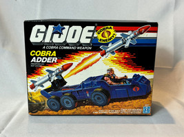 GI Joe 1988 Hasbro Inc COBRA ADDER Cobra Command Weapon Factory Sealed - $158.35