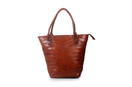 Genuine Leather Hand Bag For Womens, Designer Girls Shoulder Tote Bag - £68.17 GBP
