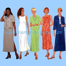 1990’s Loose Fit Raised Waist Pullover Dress Midi Maxi Unlined Jacket Womens siz - £11.74 GBP