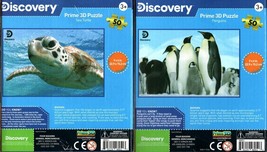 Discovery -  Prime 3D 50 Pieces Jigsaw Puzzle (Set of 2) v1 - £12.62 GBP