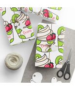 Fro-Yo Frozen Yogurt Dessert Premium Eco-Friendly Decorative Gift Wrappi... - $19.80+
