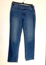 Duluth Trading Womens Sz 8 29 Jeans Straight Leg Medium Wash - £19.45 GBP