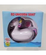 RC Unicorn Boat Remote Control By Scatter Brain Toys New In Box Pool Bat... - $13.93