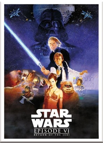 Star Wars Episode VI: Return of the Jedi Poster Image Refrigerator Magne... - $3.99