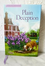 Plain Deception Amish Inn Mysteries - Quilting/Sewing Mystery Hardcover ... - $8.50