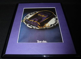1984 Crown Royal Whisky Tray Chic Framed 11x14 ORIGINAL Vintage Advertisement  - £27.08 GBP