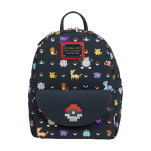 Loungefly Pokemon Characters Pokeball Mini Backpack NWT - £78.17 GBP