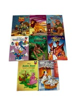 Vintage Lot of 8 Disney Wonderful World of Reading Hardback Books Classics - £19.50 GBP