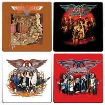 Aerosmith - 4pc Wood Coaster Set - $218.63 MXN