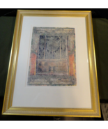 FRENCH ARTIST DANIELLE DESPLAN SIGNED LE JARDIN ART DRAWING NUMBERED 21&quot;... - $18,979.02 MXN