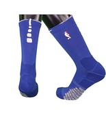 Nike NBA Authentics Detroit Pistons Basketball Crew Socks Team Issued (B... - £27.65 GBP