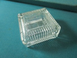 Banca Commerciale Italiana Glass Trinket Box 4 X 4 X 2 [61] - £26.77 GBP