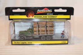 HO Scale Woodland Scenics, Auto Scenes, Tim Burr Logging #AS5553 - £39.96 GBP
