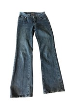 Women’s Jag Stretch Denim Jeans Button With Zip Flare Bottom Sz 0p - £11.35 GBP