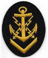 WWII Germany Kriegsmarine Senior Radio Telegraph Operator NOS Insignia P... - $54.99 CAD