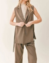 Sage The Label winona side open vest size S - $28.71
