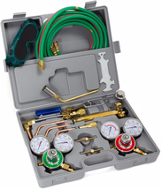 Oxy Acetylene Welding Cutting Torch Brazing with 3 Nozzle 15&#39; Ft H - $268.95