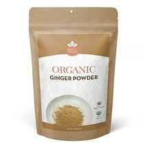 Organic Ground Ginger Powder - Pure and Raw Ginger Powder -1 LB - £10.07 GBP