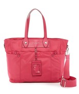 NWT Marc By Marc Jacobs Pink Preppy Nylon Eliz-A-Baby Diaper Bag Tote New - £158.65 GBP