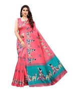 Women&#39;s Cotton Silk with Blouse Piece sari b - €1,72 EUR