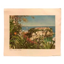 Lithograph of MONACO - LE JARDIN EXOTIQUE - Editions Rivages Print - $49.00