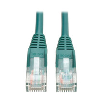 Tripp Lite N001-005-GN 5FT CAT5E SNAGLESS PATCH CABLE M/M GREEN - $20.58