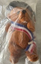 New Factory Sealed! 1999 Planet Plush George The Presidential Bear 8&quot; Plush - £30.93 GBP