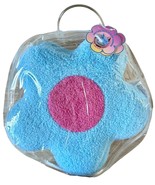 LUXE and WILLOW Flower Shape Memory Foam Cushion - Blue &amp; Pink - $31.06 CAD
