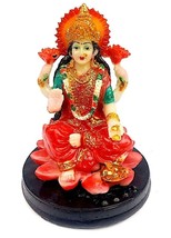 Stone Laxmi Mata Murti Figurine, Standard, Multicolour, 1 Piece FOR LUCK... - £26.10 GBP