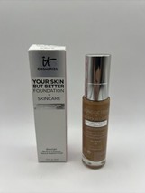 IT Cosmetics Your Skin But Better Foundation + Skincare TAN WARM 44 NEW - £19.46 GBP