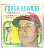 1970 Frank Howard Topps Baseball TCG Poster Giant Trading Card # 22 - £2.79 GBP