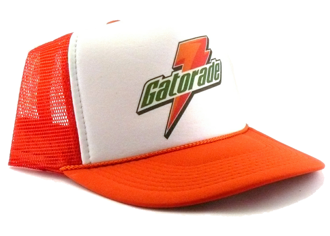 Primary image for Gatorade Trucker Hat Mesh Cap Snapback Hat Adjustable Vintage
