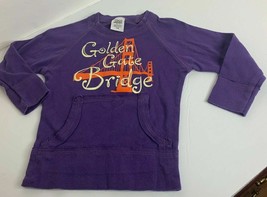 Tipsy Infant Toddler Sz 18 24 Purple Golden Gate Bridge Tee Tshirt Top - £6.11 GBP