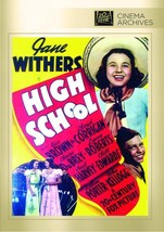 High School DVD 1940 Jane Withers, Joe Brown Jr. Paul Harvey, George Nichols Jr. - £52.59 GBP