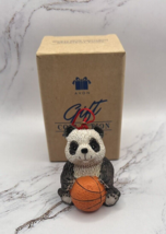 NEW Vintage Avon Gift Collection Sports Bear Ornament Basketball Panda 1998 - $6.95