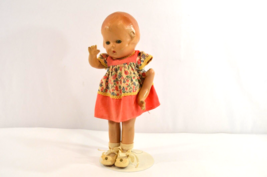 Composition Patsy Doll 1940s Sleepy Eyes 12&quot; Unmarked Effanbee? TLC - £46.11 GBP
