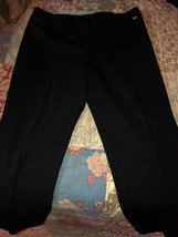 St.JOHN SPORT by Marie Gray Chic Black Onyx Pants Size 10 - £20.08 GBP