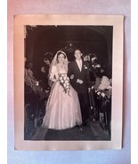 Vintage PHOTOGRAPH PHOTO Mexican BRIDE Couple Wedding Studio From 1950&#39;s #3 - €15,41 EUR