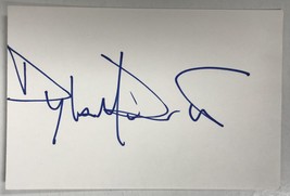 Dylan McDermott Signed Autographed 4x6 Index Card #2 - £15.84 GBP