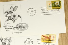 US Postal History FDC 1969 Cover Seattle WA International Botanical Cong... - $8.33
